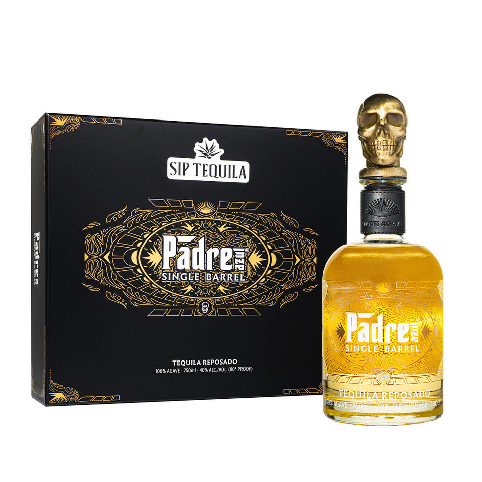 Padre Azul Reposado Single Barrel w/Glasses
