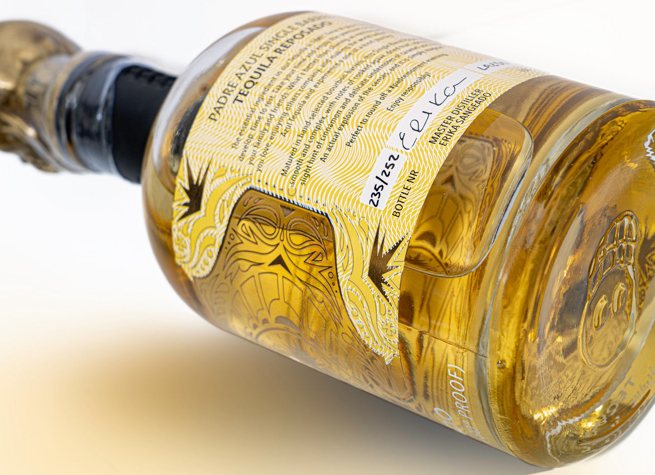 Padre Azul Reposado Single Barrel w/Glasses – Padre Azul Tequila